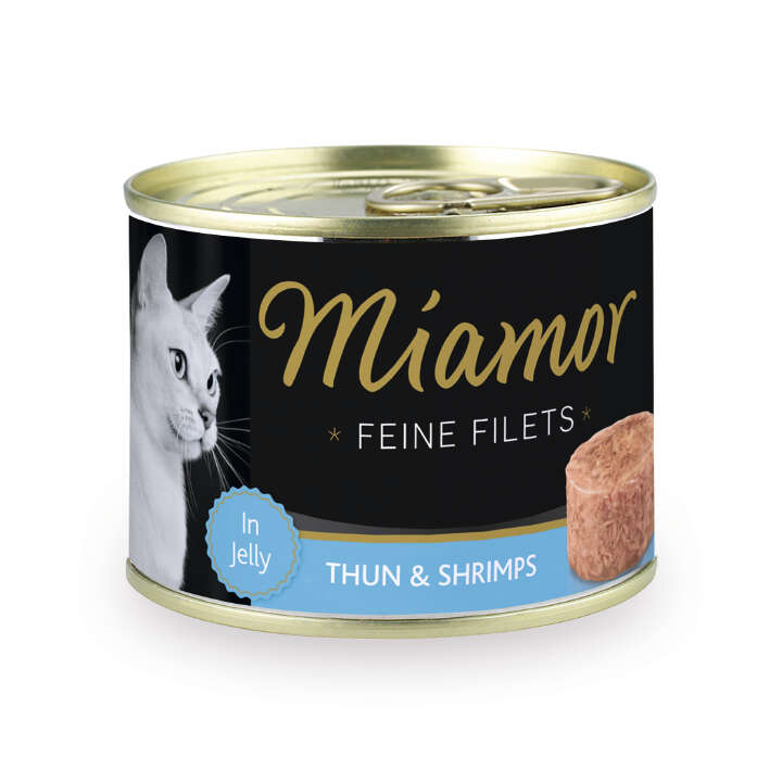 Feine Filets Thunfisch & Shrimps in Jelly